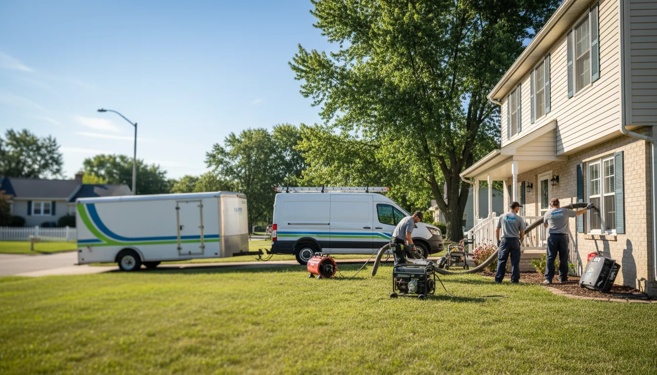 Flooded Basement Restoration And Cleanup With Repair in Randolph, NE near me